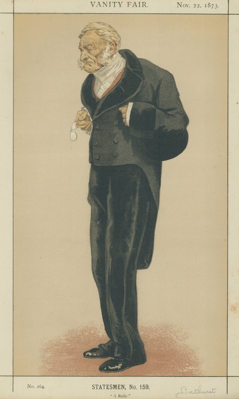 Earl Bathurst od James Jacques Joseph Tissot