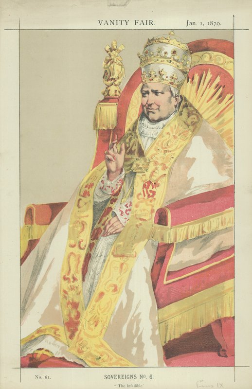 Pius IX od James Jacques Joseph Tissot