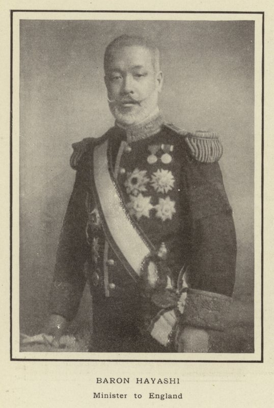 Baron Hayashi, ministr Anglie od Japanese Photographer