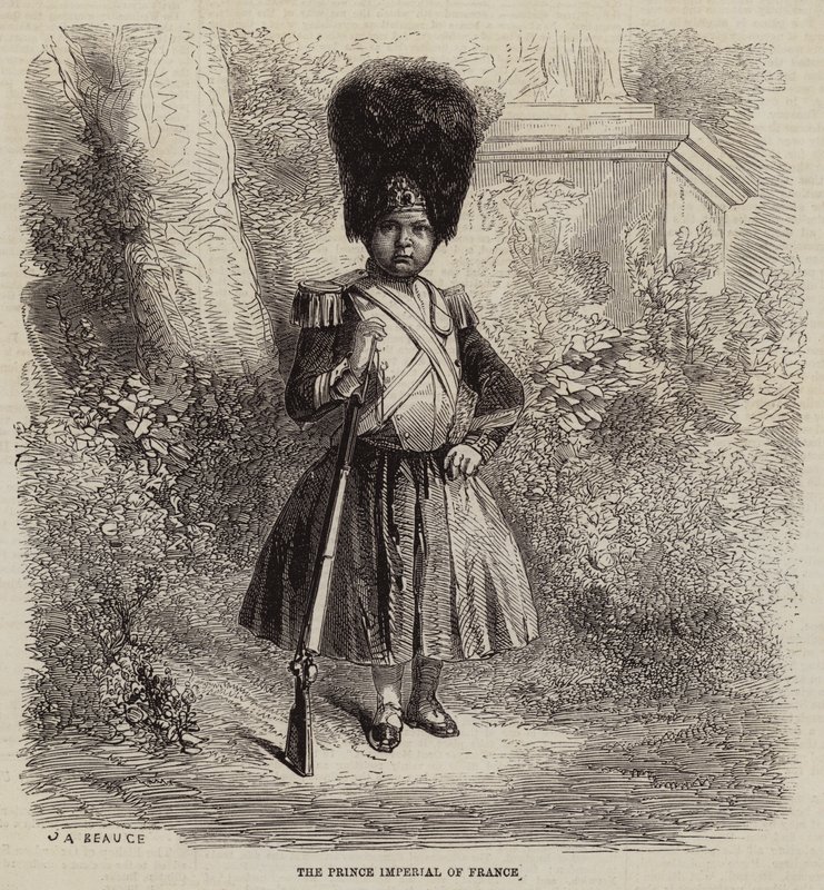 Francouzský císařský princ od Jean Adolphe Beauce