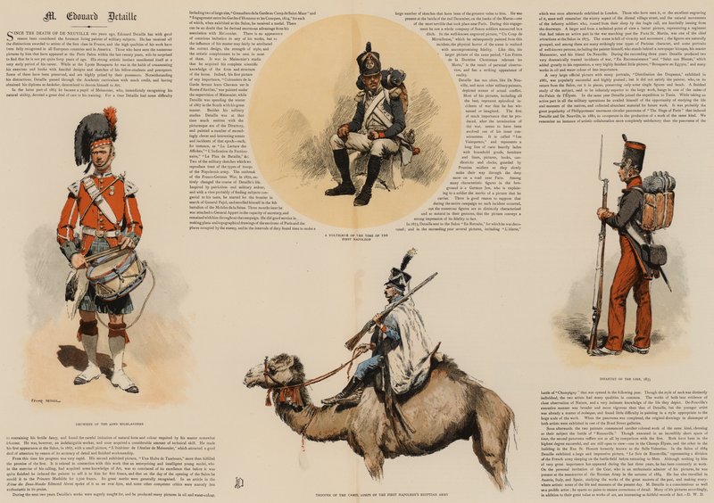 M Edouard Detaille (chromolitho) od Jean Baptiste Edouard Detaille