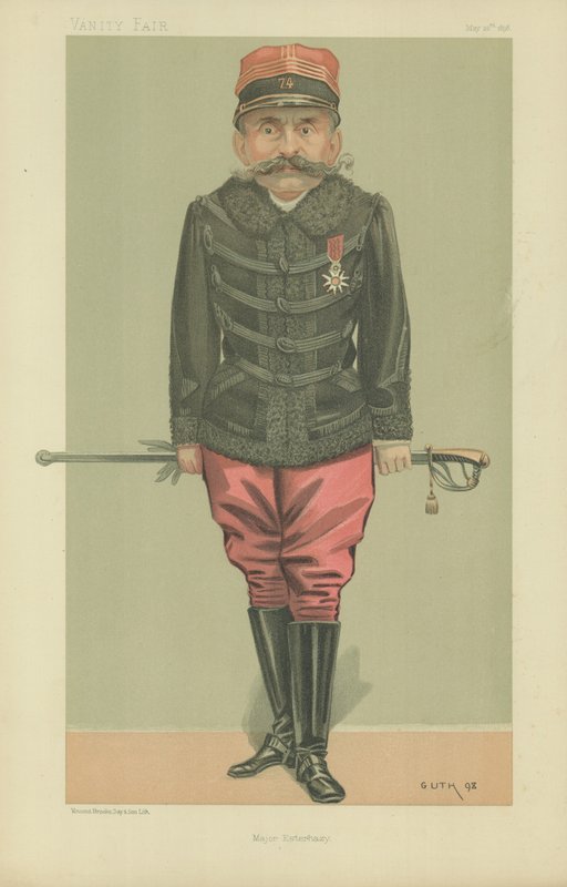 Major Esterhazy od Jean Baptiste Guth