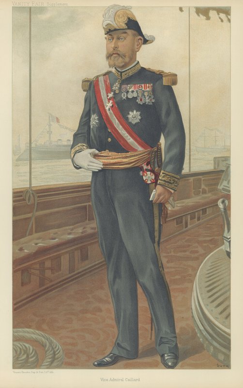 Viceadmirál Caillard od Jean Baptiste Guth