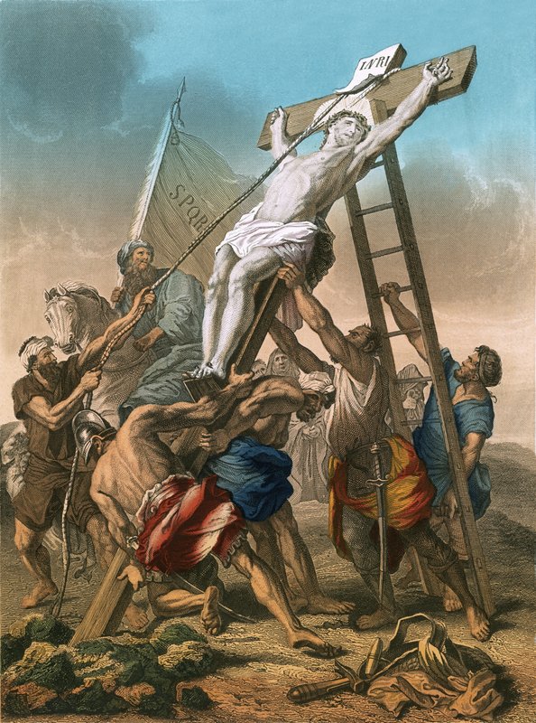 Ukřižování od Jean Baptiste Jouvenet
