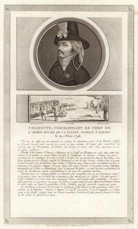 Portrét Francoise de Charette od Jean Duplessi Bertaux