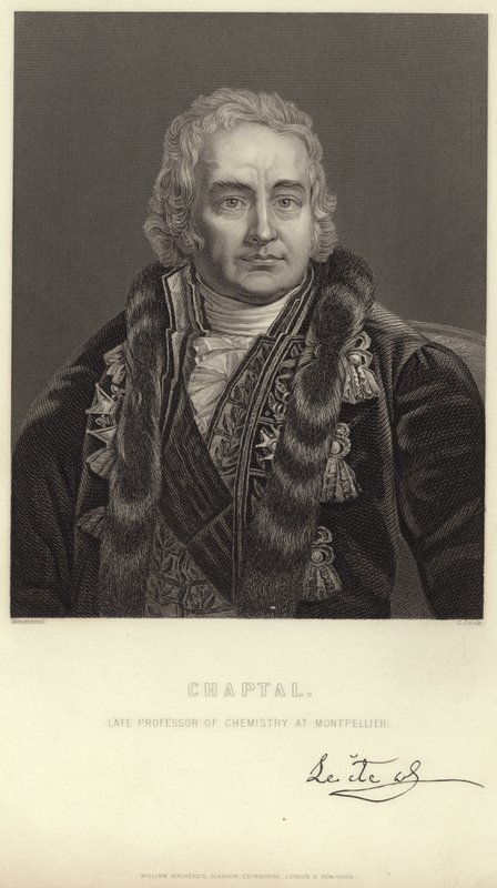 Portrét Jean-Antoine Chaptal od Jean Jacques Francois Monanteuil