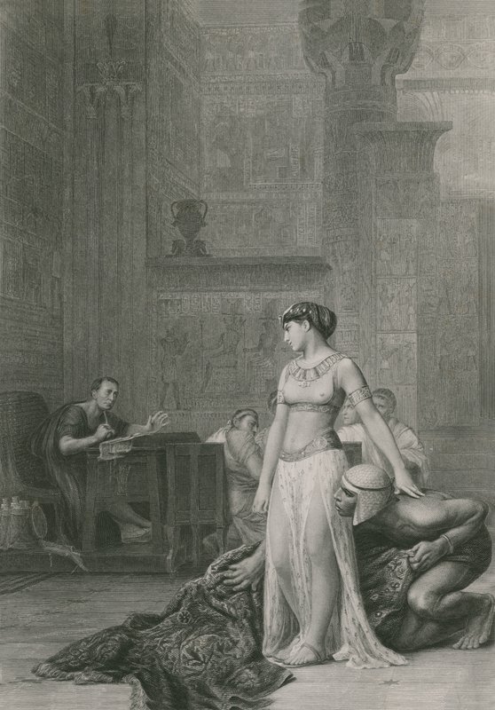 Kleopatra a Caesar od Jean Leon Gerome