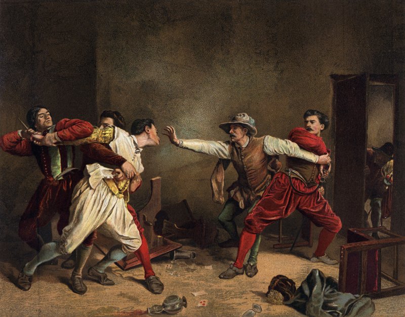 La Rixe od Jean Louis Ernest Meissonier