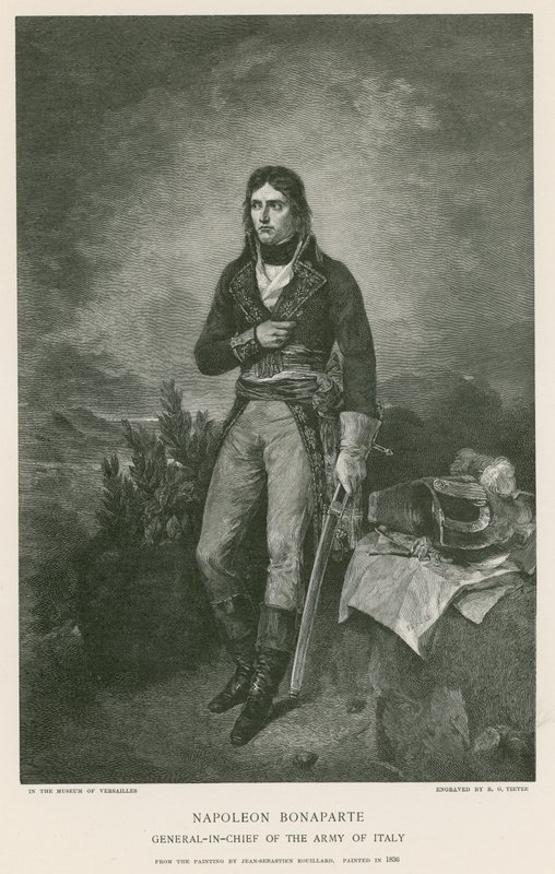 Napoleon Bonaparte od Jean Sebastien Rouillard