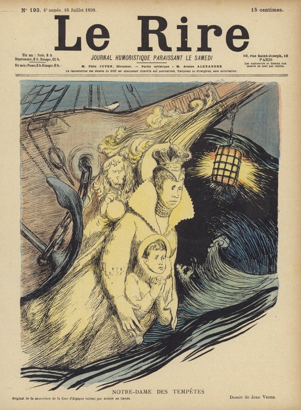 Ilustrace pro Le Rire od Jean Veber