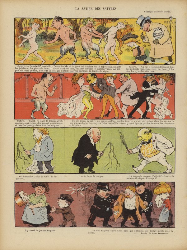 Ilustrace pro Le Rire od Jehan Testevuide
