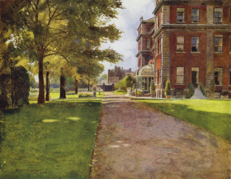 Marlborough House (barevné lito) od Jessie MacGregor