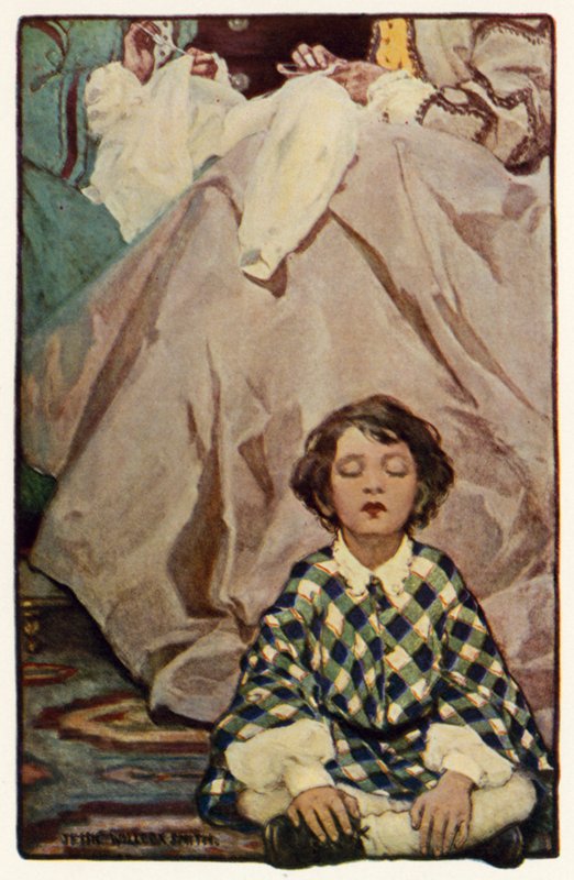 Malá země (barva lito) od Jessie Willcox Smith