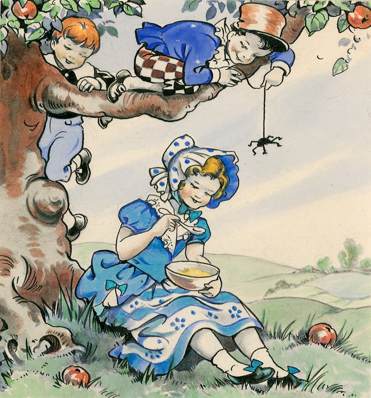Malá slečna Muffet od Jesus Blasco