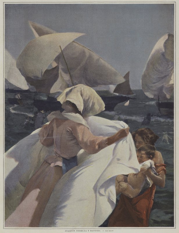 Koupel od Joaquín Sorolla