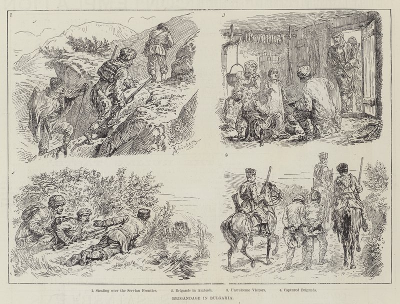 Brigáda v Bulharsku od Johann Nepomuk Schonberg