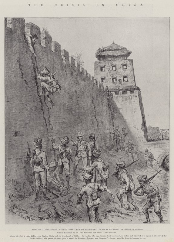 Krize v Číně od Johann Nepomuk Schonberg