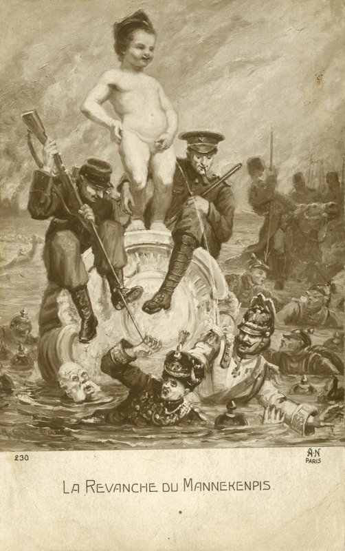 Pomsta Manneken Pis od Johann Heinrich Wedekind