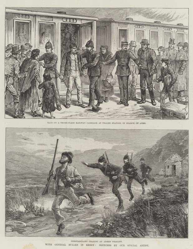 S generálem Bullerem v Kerry od Johann Nepomuk Schonberg
