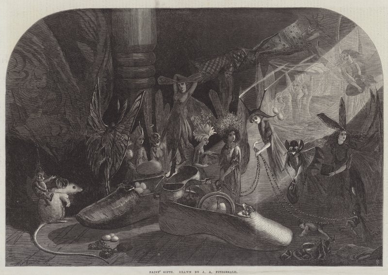 Vílí dárky od John Anster Fitzgerald