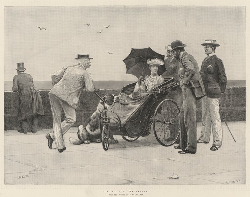 Imaginární pacient od John Charles Dollman