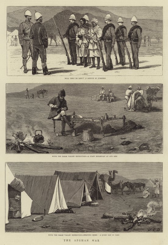 Válka v Afghánistánu od John Charles Dollman