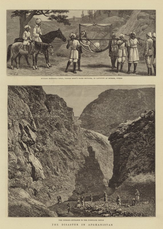 Katastrofa v Afghánistánu od John Charles Dollman