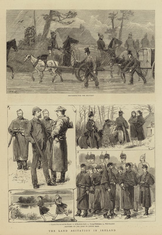 Zemská agitace v Irsku od John Charles Dollman