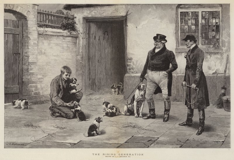 Vycházející generace od John Charles Dollman