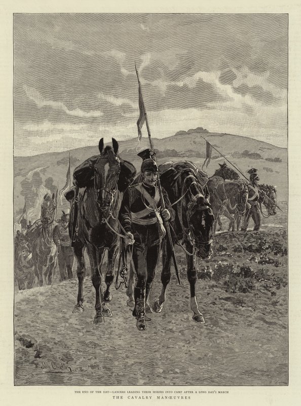 Manévry kavalérie od John Charlton