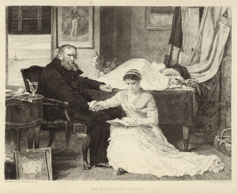 Severozápadní průchod od John Everett Millais