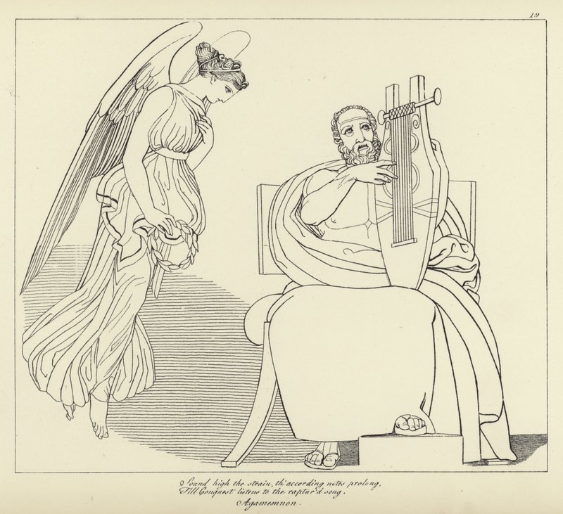 Agamemnon od John Flaxman