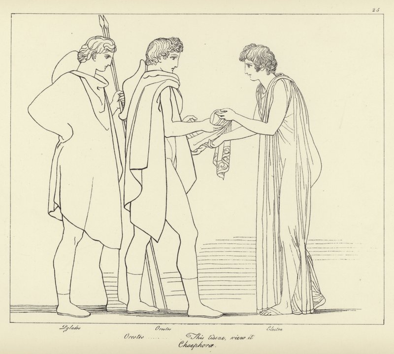Orestes od John Flaxman