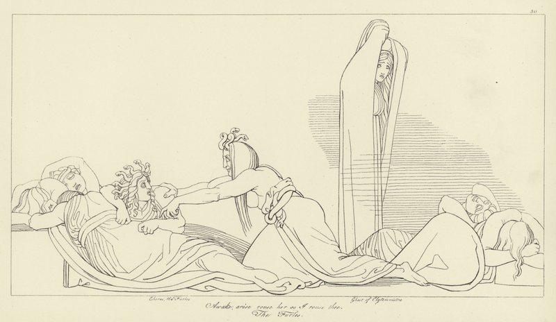 Fúrie od John Flaxman