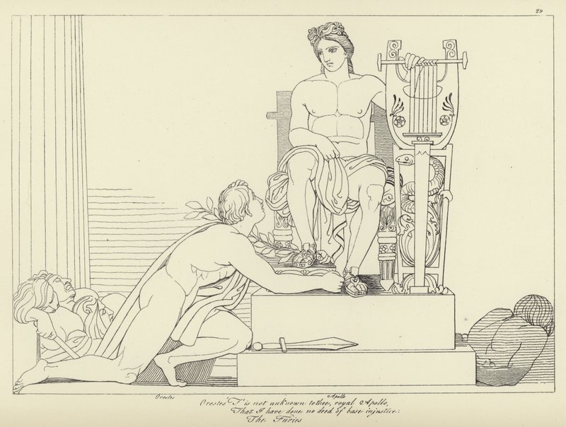 Fúrie od John Flaxman