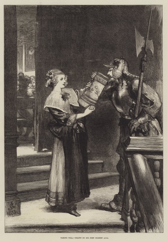 Vybírání mýtného od John Gilbert