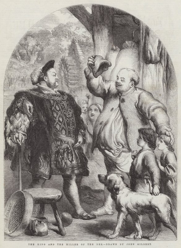 Král a mlynář Dee od John Gilbert