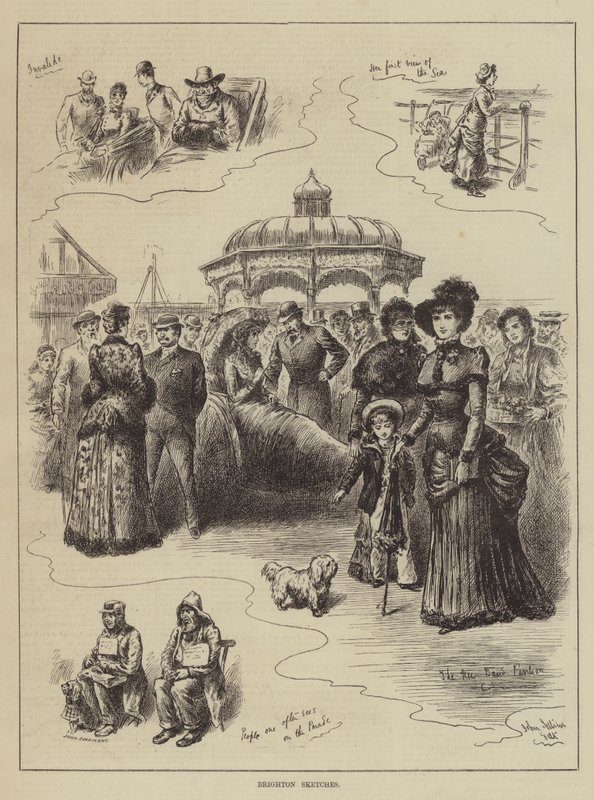 Brighton Sketches od John Jellicoe
