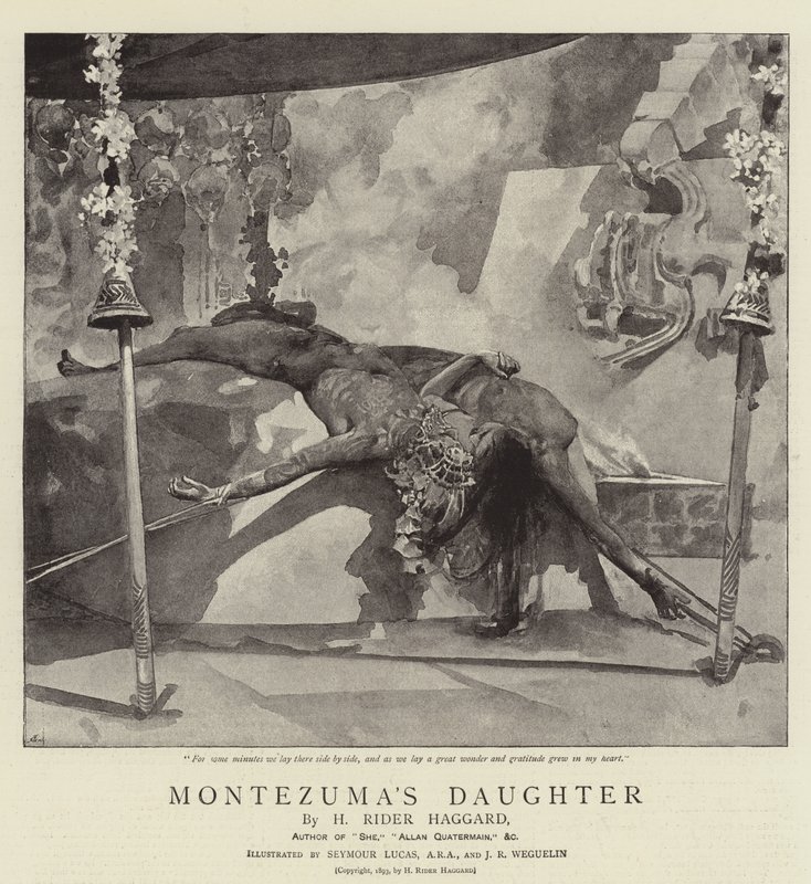 Montezumova dcera od John Seymour Lucas
