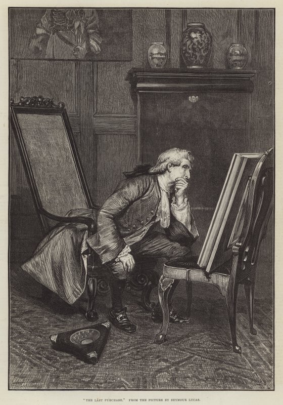 Poslední nákup od John Seymour Lucas
