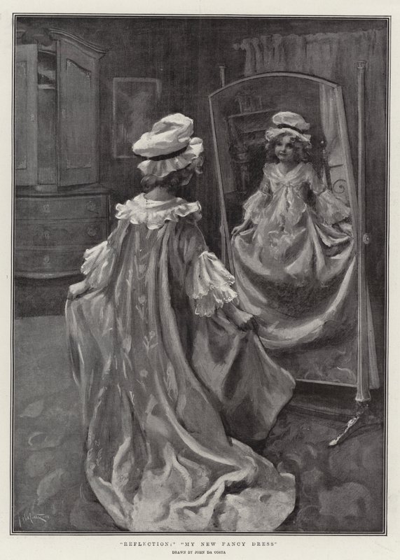Reflection My New Fancy Dress od John da Costa