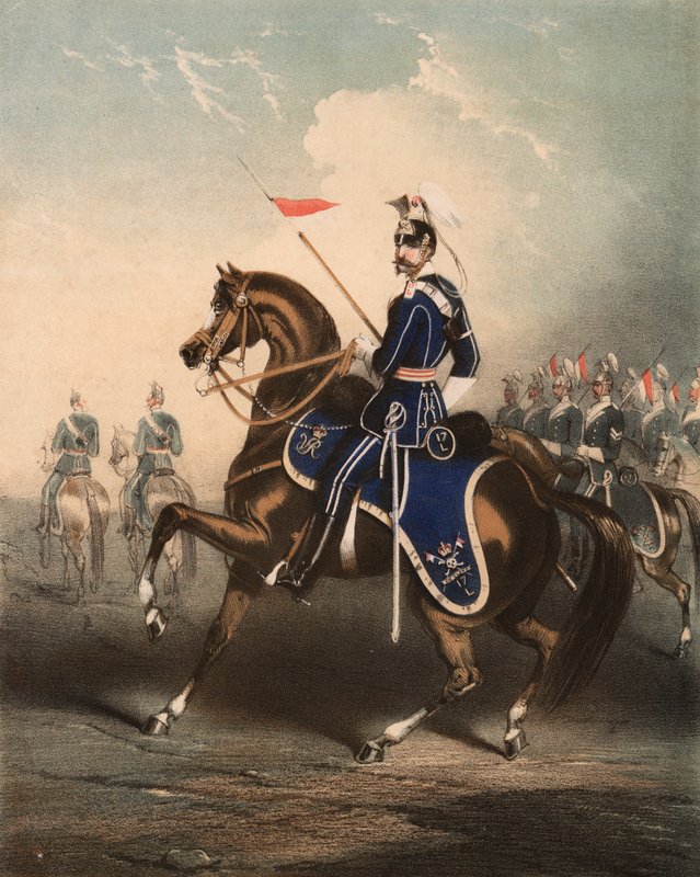 Lancery (barevné lito) od John (after) Brandard