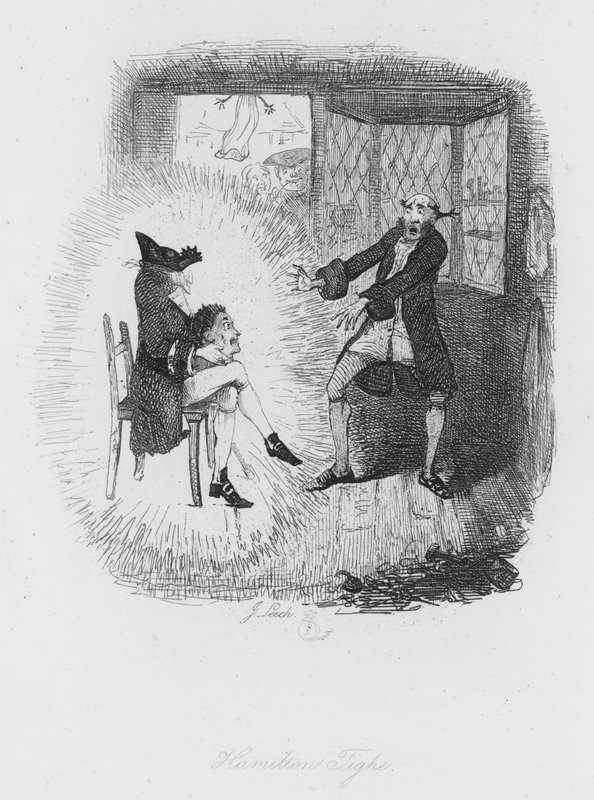 Hamilton Tighe (rytina) od John (after) Leech