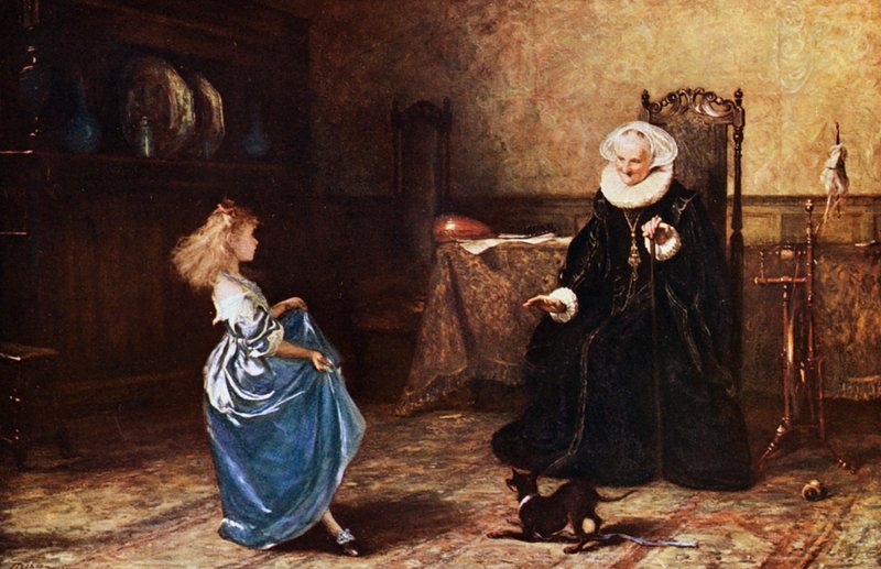 The Step (barevná litografie) od John (after) Pettie