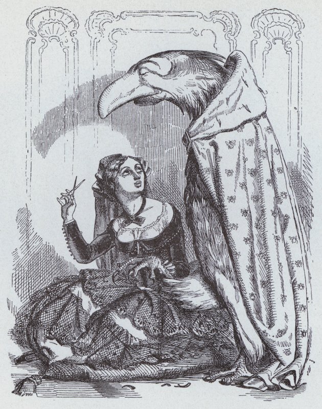 Zamilovaný orel (litho) od John (after) Tenniel