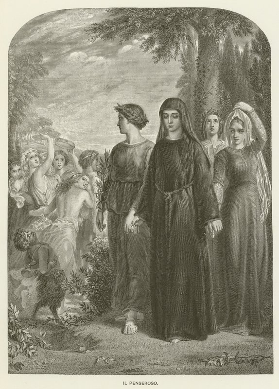 Zamyšlený od John Callcott Horsley