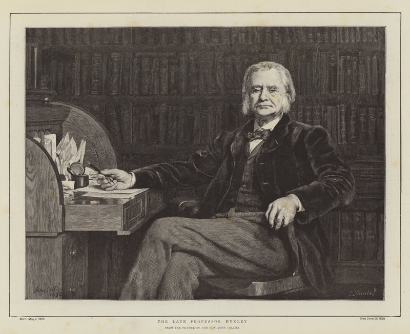 Zesnulý profesor Huxley od John Collier