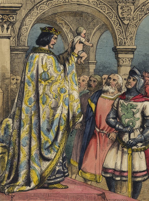 Eduard z Caernarvonu od John Franklin