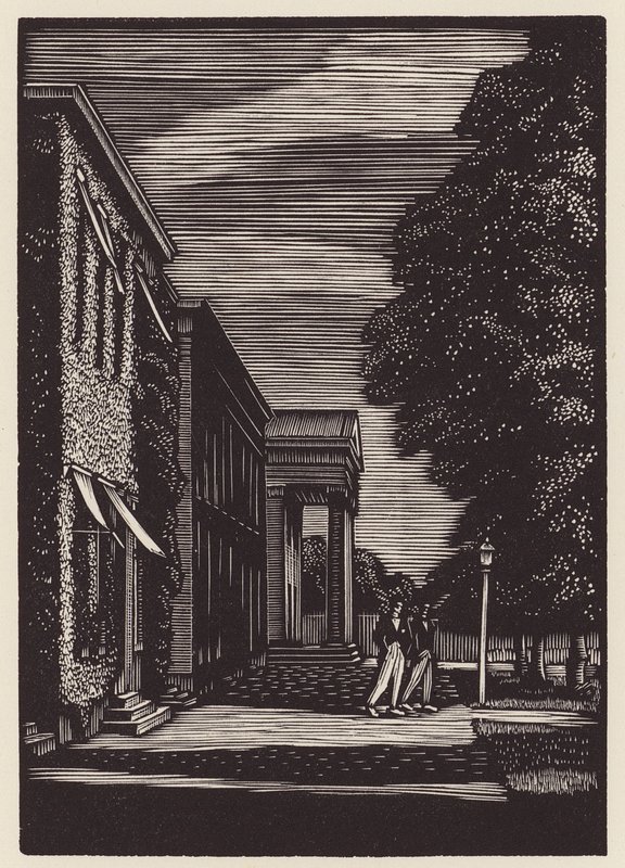 Cambridge: (dřevoryt) od John Frederick Greenwood