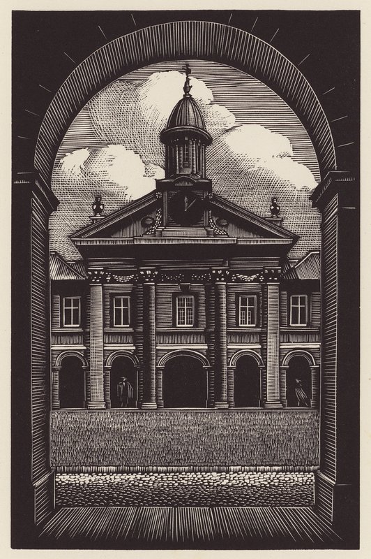 Cambridge: (dřevoryt) od John Frederick Greenwood